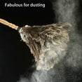 thumbnail image 5 of 13"  Ostrich Feather Duster Durable Dust Collecting Cleaning Tool In Wool Shop #, 5 of 10