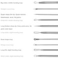thumbnail image 4 of Blackhead Remover Removal Tool, Stainless Steel Pimple Popper Tool Black, 7 In Blackheads Splinter Remover Removal Tool, 4 of 10