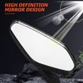 thumbnail image 3 of KONTONTY 1 Set of Electric Bike Rearview Mirror Wide Field of View Mirror Surface Black for Off-road Riding, 3 of 6