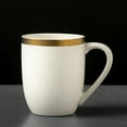 thumbnail image 2 of Thyme & Table Stoneware Mug, Everest Collection, White, 2 of 4
