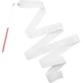 thumbnail image 2 of SUTENGDA 50PCS White Dance Ribbons Praise Dance Streamers Bulk Party Favors for Kids Rhythmic Gymnastics Party Streamers Decoration  Kids Ribbon Silks Sticks Wands, 2 of 6