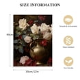 thumbnail image 2 of Nawypu  Dark Botanical Gallery Wall Art Prints Dark Academia Wall Decor Peony Vintage Oil Painting Floral Wall Art Poster for Gallery Bedroom Living Room, 2 of 5