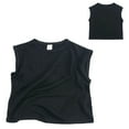 thumbnail image 2 of Cathalem Kids Tank Tops For Boys Boy's Sleeveless Crew Neck Casual Solid Tank Top (Black,4 Years), 2 of 9