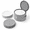 Dinner Plate Case, variant on Set of 4 Plate Cases Stackable Hard Shell Dinnerware Storage Organizer with Separators