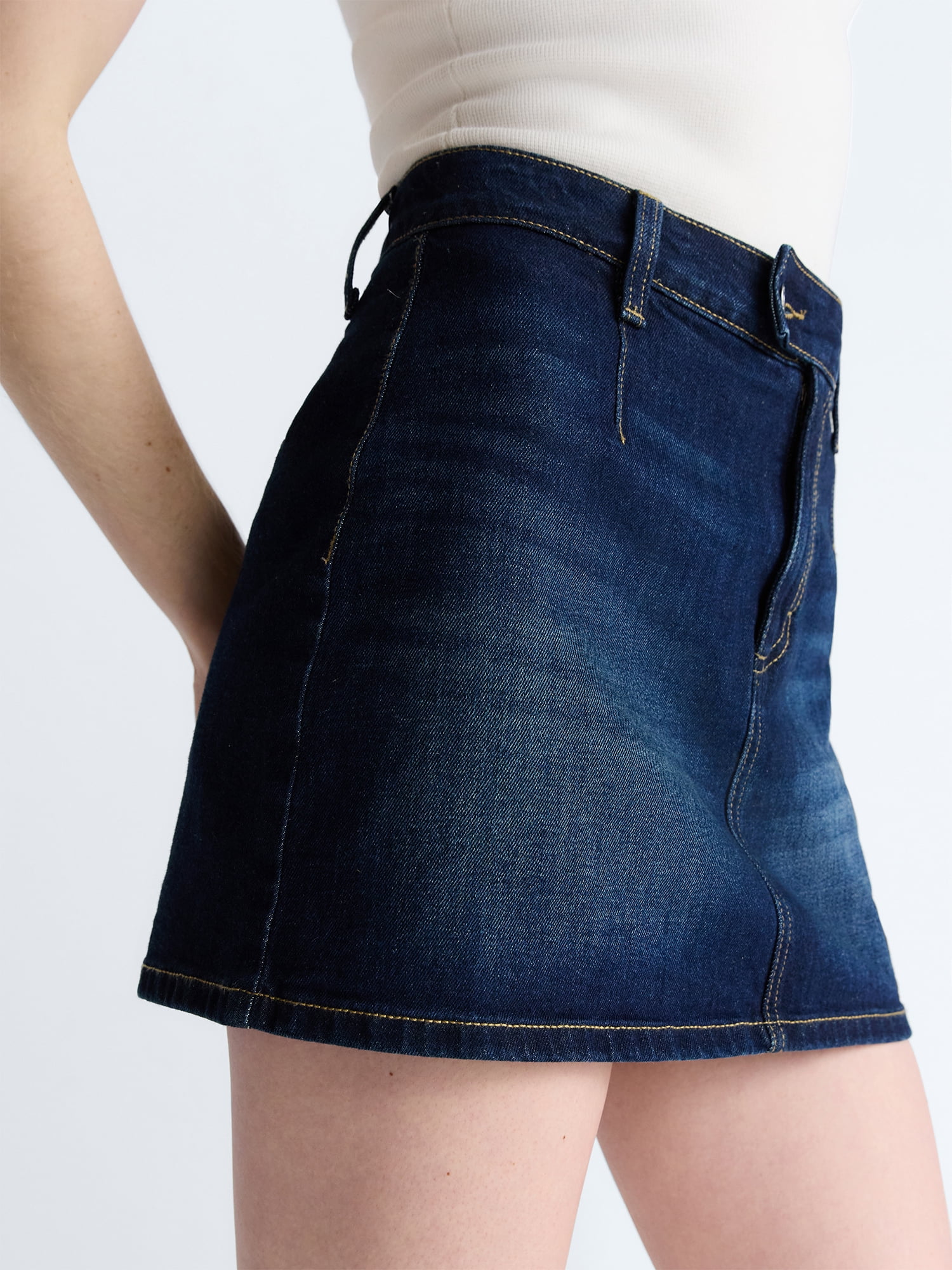 Scoop Women's Denim Skort, Sizes 0-18
