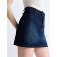 thumbnail image 4 of Scoop Women's Denim Skort, Sizes 0-18, 4 of 5