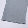 thumbnail image 5 of Outfmvch capri pants for women linen pants women baggy pants women leggings with pockets for women womens capri pants Tightness Pocket Trousers Cotton Pants Clothes Solid Casual Pants Light Blue 2XL, 5 of 8