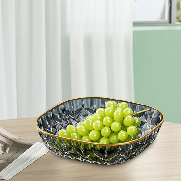 Frutero para encimera de cocina, plato para ensalada (24 cm), bandeja para servir frutas y verduras, recipiente para guardar verduras para bodas en