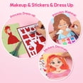 thumbnail image 3 of Libro para colorear de disfraces y maquillaje para princesas Mocoosy 5 en 1, 3 of 7