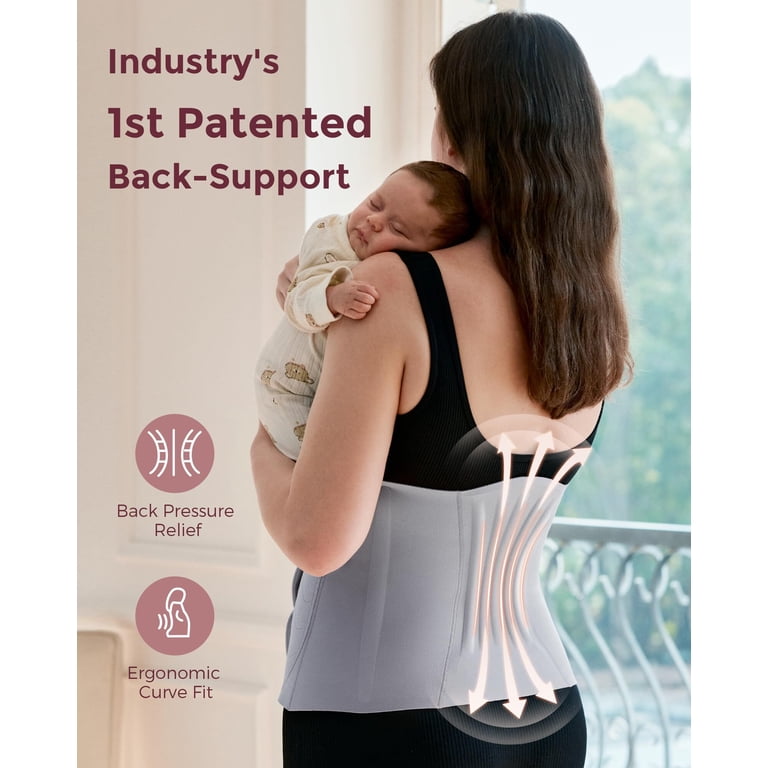 Fascia Addominale Post Partum Momcozy Ergowrap - Compressione 3D, Supporto Schiena, Per Taglio Cesareo