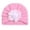 Pink, variant on WNVMWI Baby Girls Thick Turban Hat Infant Stretch Caps Bonnets with Floral Accent Newborn Warm Headwraps Grey