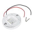 thumbnail image 3 of Colaxi Marine Boat LED Stern Lights Lamps 12V 3 Inch Transom Mount - White, 3inch, 3 of 8