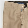 thumbnail image 3 of Dickies Men's Slim Tapered Work Pants  Stretch Twill, Wrinkle-Resistant, Lightweight Chinos for Office & Jobsite, Desert Sand, 33W x 30L, 3 of 3