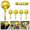 thumbnail image 1 of Riego Por Goteo Con Forma Transparente Bebedero Plantas PVC para Interior (amarillo) 5 Uds., 1 of 6