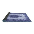 thumbnail image 2 of Ahgly Company Indoor Rectangle Medallion Blue Traditional Area Rugs, 6' x 9', 2 of 4