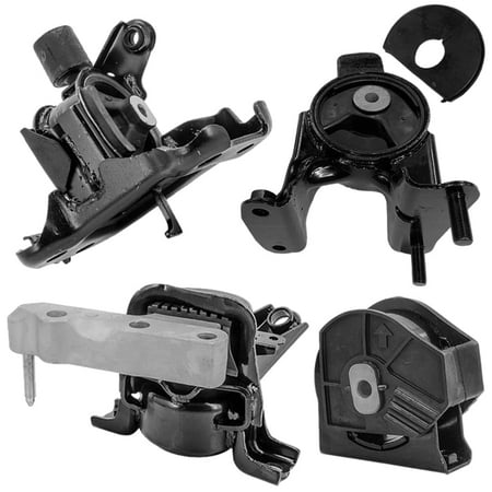 4M Auto Parts Rear Right & Front Engine Mounts With Left Automatic Transmission Mount 4PCS Set. Parts 10227 10042 9934 10045. A42063 A42060 A42059 A42061. (AWD Only)