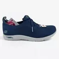 thumbnail image 1 of Skechers Arch Fit Refine Freesia Navy Blue Womens Athletic Sneaker, 1 of 12