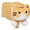 orange, variant on Vjnyvs Plush Cute Cat Tissue Holder Cartoon Hanging Paper Napkin Tissue Box Car Seat Container
