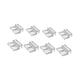thumbnail image 3 of 8 clips para tapa de vidrio de pecera, soporte de fácil instalación, herramientas de soporte, clips para tapa de sin borde., 3 of 8