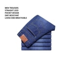 thumbnail image 4 of Pantalones largos para hombre ANGGREK casuales transpirables color claro 36 38, 4 of 8