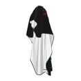 thumbnail image 4 of Cuba Cuban Flag Salon Barber Cape - Professional Hairdressing Waterproof Hair Cutting Cape With Adjustable Snap Closure-Haircut Apron For Hair Stylist And Home Use-55''X66'', 4 of 5