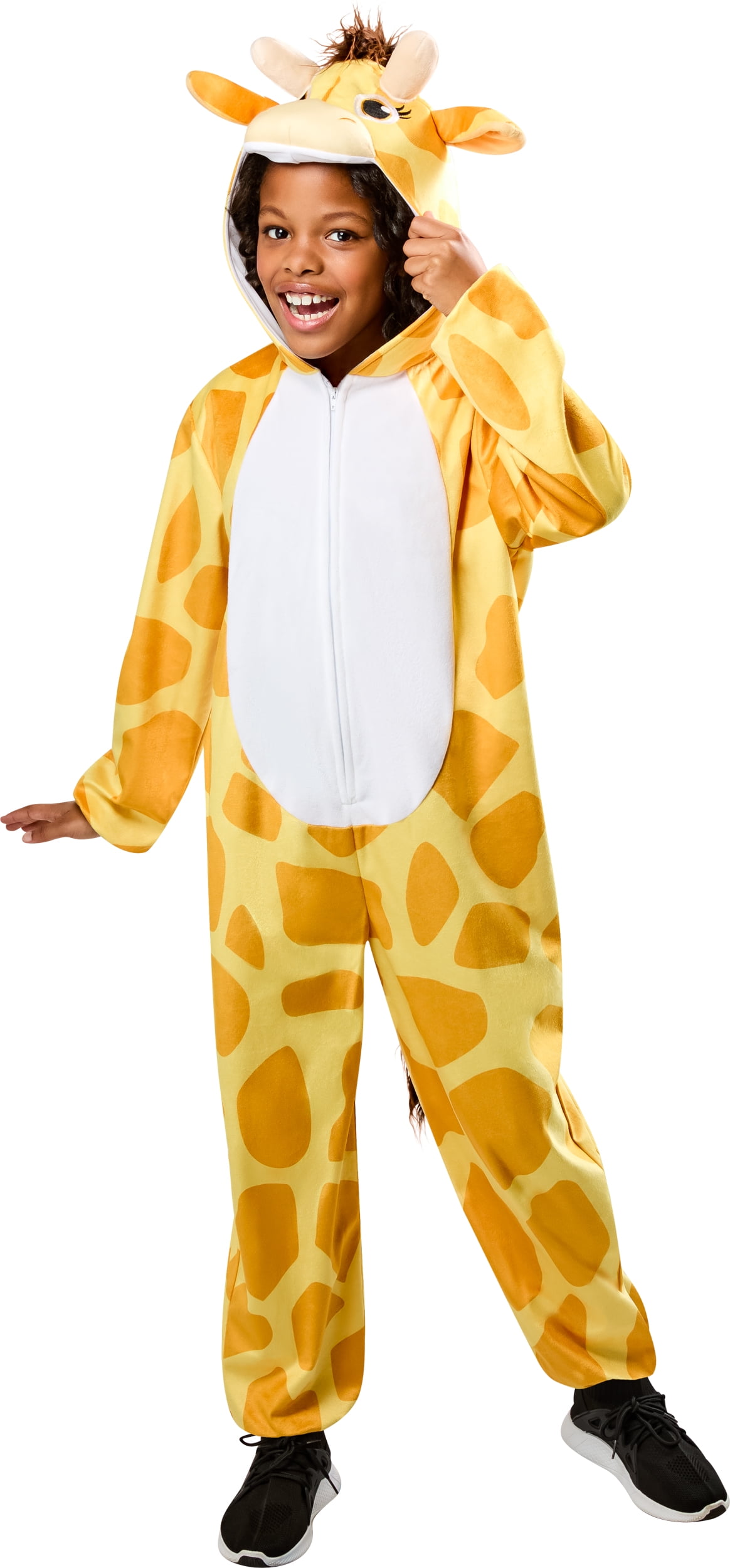 Rubies Giraffe Comfy Wear Zipsters Costume for Kids, Unisex