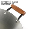 thumbnail image 4 of Wok Oster Sangerfield de Acero Inoxidable Antiadherente de 35 cm, 4 of 7
