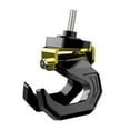thumbnail image 1 of S SERENABLE Support de Casque de Moto Scooter en Alliage d'Aluminium avec Vis Doré, 1 of 9