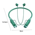thumbnail image 5 of Xinyolin Wireless Earphone Magnetic Power Flashlight IPX5 Waterproof Bluetooth-compatible 5.2 Sport Neckband Headset for Running, 5 of 8