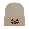 thumbnail image 4 of GUACER Halloween Cute Beanies for Women Warm Casual Soft Embroidered Knit Hats, 4 of 7