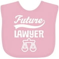 thumbnail image 3 of Inktastic Future Lawyer Boys or Girls Baby Bib, 3 of 4
