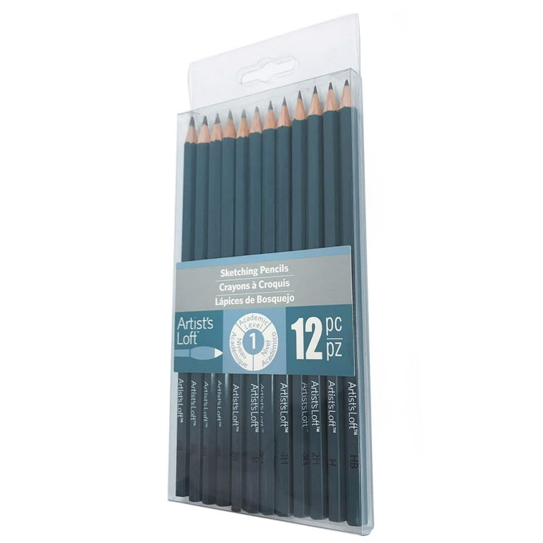 8 Packs: 12 ct. (96 total) Sketching Pencil Set by Artist's Loft™