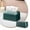 Green#2, variant on Multifunctional Spring-Loaded Tissue Box with Storage | Automatic Eject Design | Non-Slip PP Plastic | Home Office Hotel Use | 1-Piece