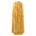 thumbnail image 6 of AWZXDE Girls Glitter Lace Cape Shawl Wrap Party Dress Up Fairy Tale For Kids Women Shoulder Wrap Shawl Gold,100, 6 of 9