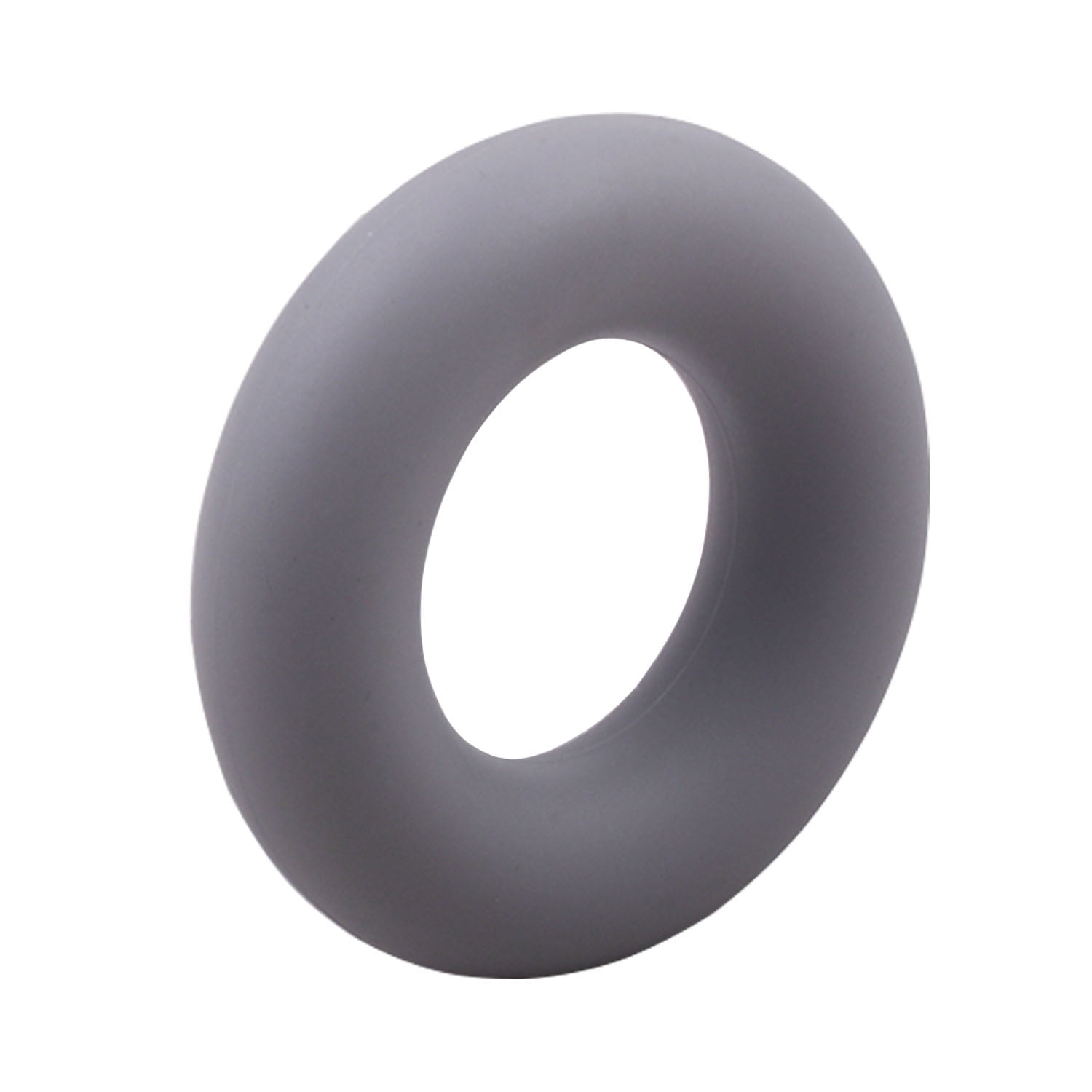 Hand Grip Strength Trainer Silicone Elastic Ring Glossy Non Slip Grip Exerciser for Stress Relief Fitness Training