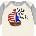 thumbnail image 4 of Inktastic Lake of the Ozarks Sailboat Boys or Girls Long Sleeve Baby Bodysuit, 4 of 5