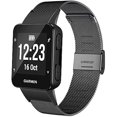 thumbnail image 1 of wonima11 Band Compatible with Garmin Forerunner 35, Mesh Woven Stainless Steel Replacement Bracelet Bands Strap Wrist Band for Garmin Forerunner 35, Black, 1 of 1