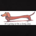 thumbnail image 3 of CafePress - Long Day Dachshund Women's Classic T Shirt - Women's Traditional Fit Dark T-Shirt, 3 of 4