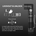 thumbnail image 4 of Linterna SMINGXI T5 1400 lúmenes USB-C recargable, 4 of 9