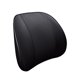 thumbnail image 1 of Almohada de soporte lumbar para asiento de automóvil Espuma viscoelástica negra Parte inferior de la espalda, 1 of 7