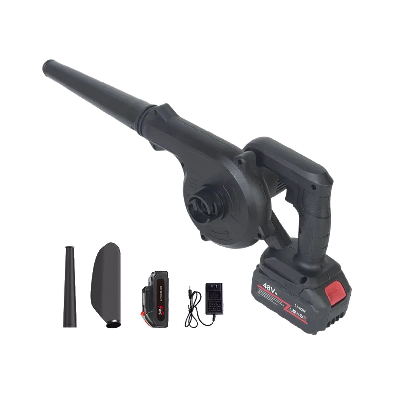 Hxlamzoo 48V Cordless Handheld Leaf Blower & Vacuum