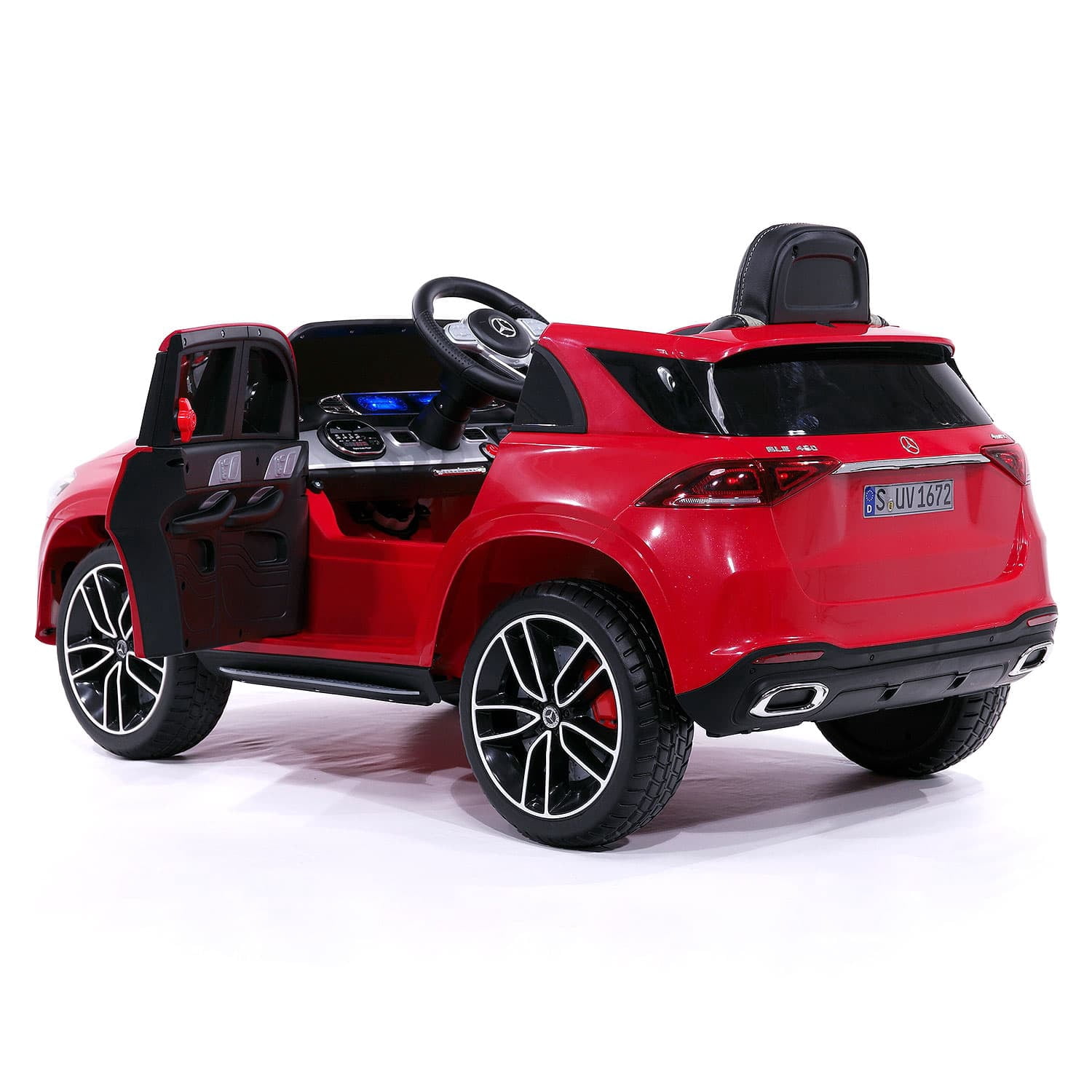 Mercedes GLE450 SUV Electric Ride-On Car w/ Parental Remote, 12V, MPR USB Player, LED Lights, EVA Foam Rubber Wheels