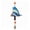 Blue, variant on 1Pc Hand Painted Colorful Bird Song Bell Metal Wind Chimes, Outdoor Garden Hanging Wind Bell Decor