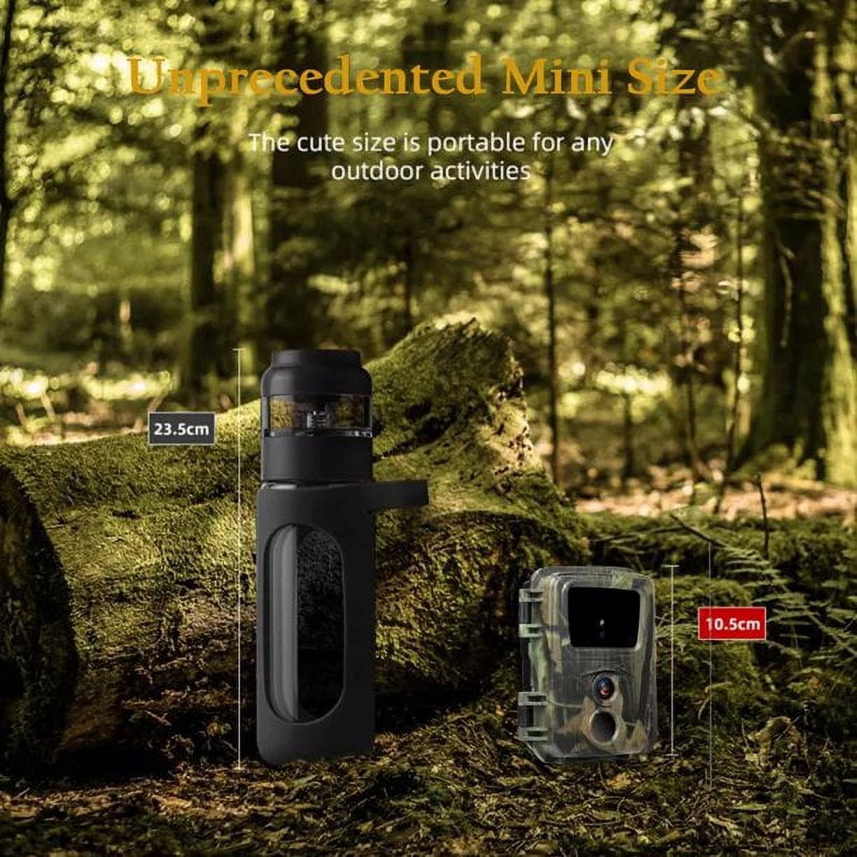 SuntekCam Hunting Trail Monitors, 4 Pack, 32GB SD, 20MP, 1080P, Night Vision, Waterproof, MINI600