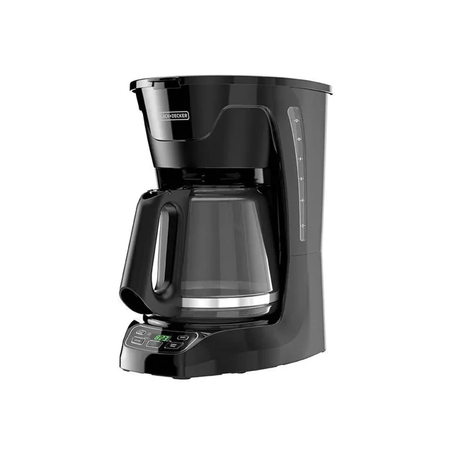 Refurbished Black & Decker CM1110B Vortex Technology 12 Cup Programmable Coffee Maker, Black
