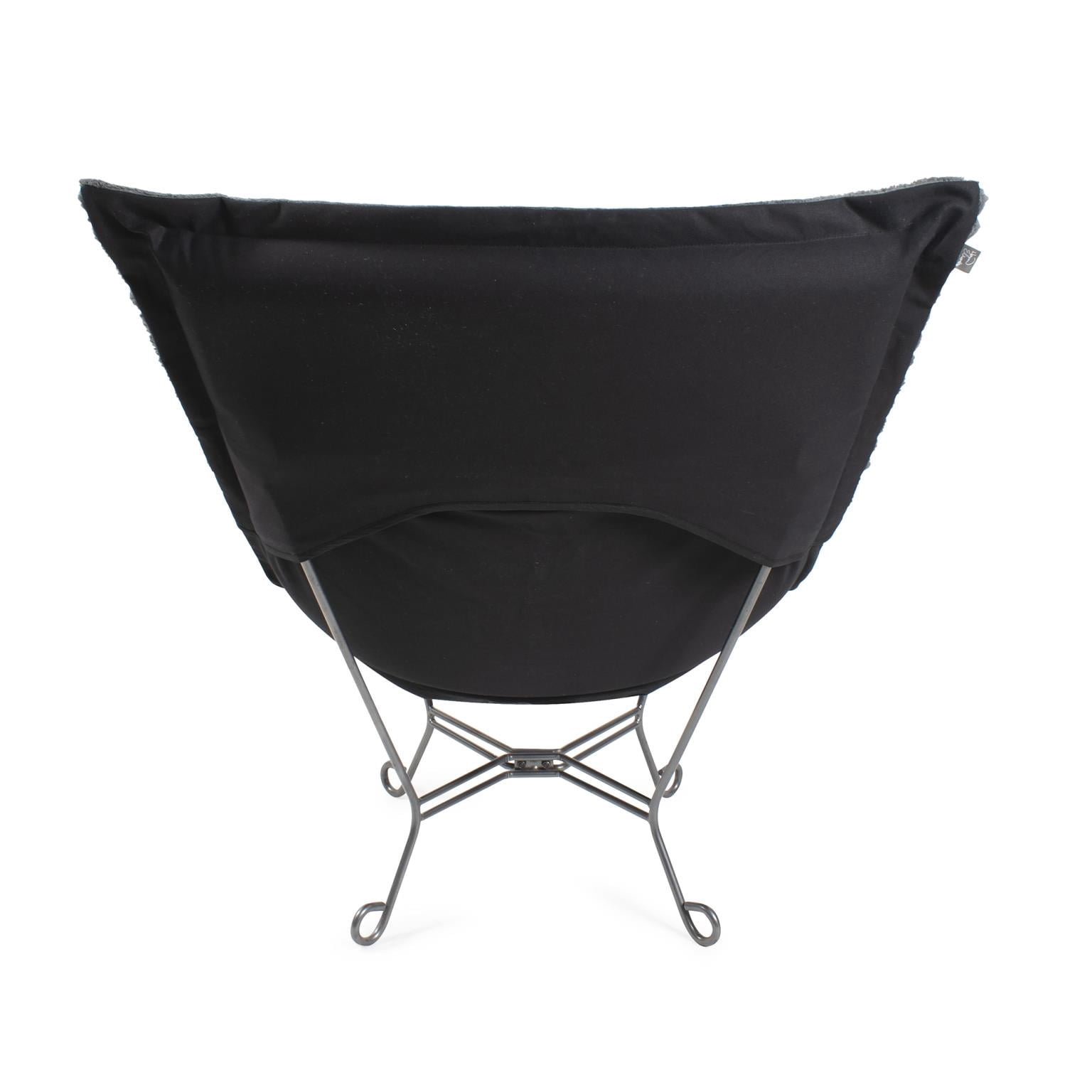 Puff Chair Shar Pei Charcoal/Black