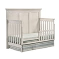 thumbnail image 4 of Pemberly Row Wood Transitional Toddler Rail in Rustic White Finish, 4 of 4