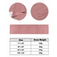 thumbnail image 6 of Bed Runner for King Size, Vintage Peach Pink Decorative Scarf Throws for Foot of Bed, Farmhouse Retro Solid Color Linen Texture Luxury Bedding Protector Slipcover Bedrunners for Hotel, 94 x 20 Inch, 6 of 6