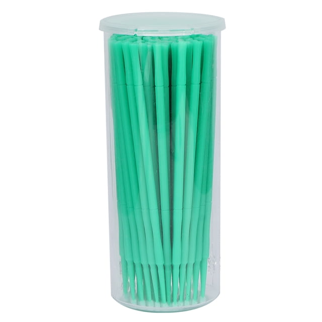 Limpiador de extensión de pestañas, 100 microcepillos desechables, microaplicadores, cepillos de aplicación Latisse, muy versátiles