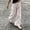407Khaki914, variant on CAIVO Child Girls Summer Casual Vertical Bottom Pants Flared Wide Leg Trousers Kids Breathable Lightweight Leisure Solid Color Streetwear